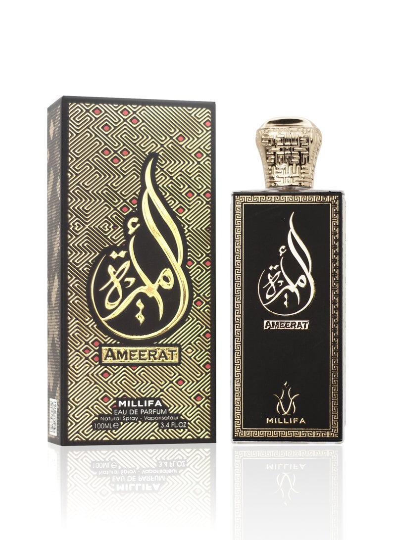 MILLIFA Ameerat by Millifa (100ml), Eau de Parfum, Luxurious, Premium Parfum for Men  - Image 1