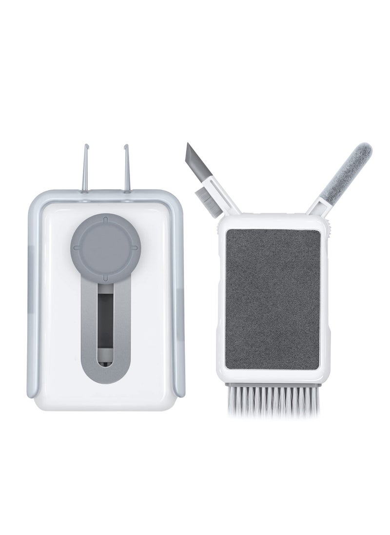 SYOSI - 6-in-1 Keyboard Cleaner, Laptop Screen Cleaner, Electronic Cleaner Kit with Soft Keyboard Brush Keycap Puller, for Airpod, Laptop, PC Monitor, TV, Earbud, Phone, Computer - Image 1