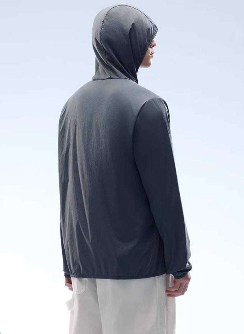 انتا جاكيت واقي من الشمس للتدريب والتنقل بقصة عادية - Image 2