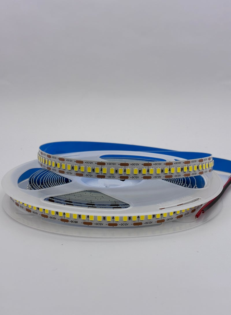 IDesign LED Strip 4000K Natural White – 220 LEDs/m – 2835 Chip – 5 Meter Roll – 12V  - Image 1
