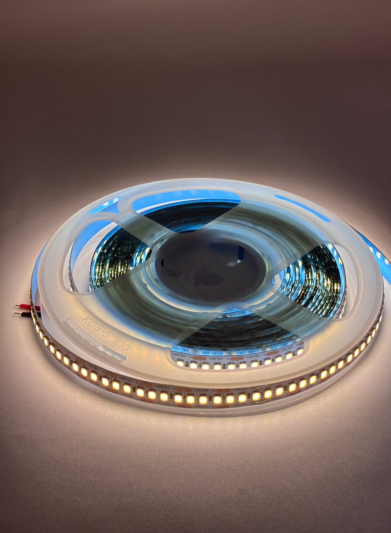 IDesign LED Strip 4000K Natural White – 220 LEDs/m – 2835 Chip – 5 Meter Roll – 12V  - Image 5