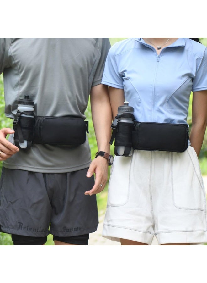 Dual Pocket Sport Waist Bag Large Capacity Fanny Pack For Men Women - Image 4