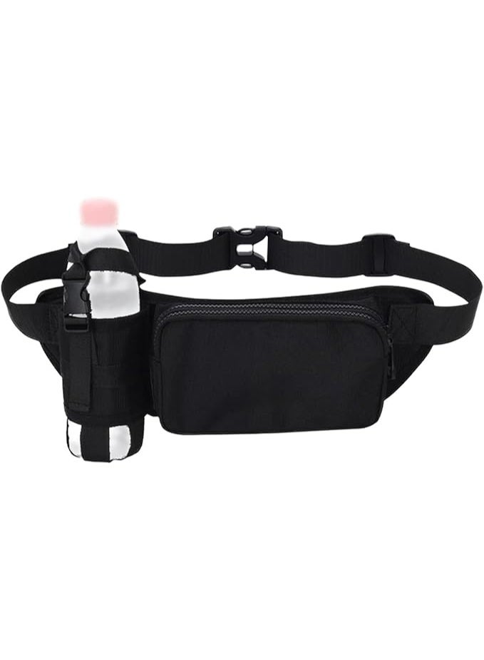 Dual Pocket Sport Waist Bag Large Capacity Fanny Pack For Men Women - Image 1