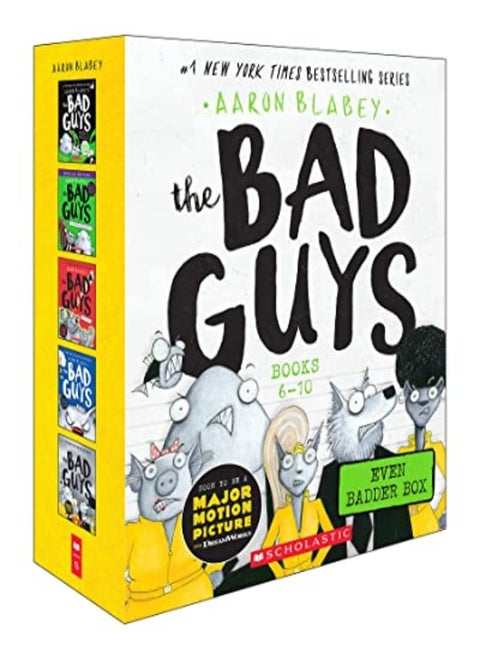 The Bad Guys Even Badder Boxed Set: Books 6-10