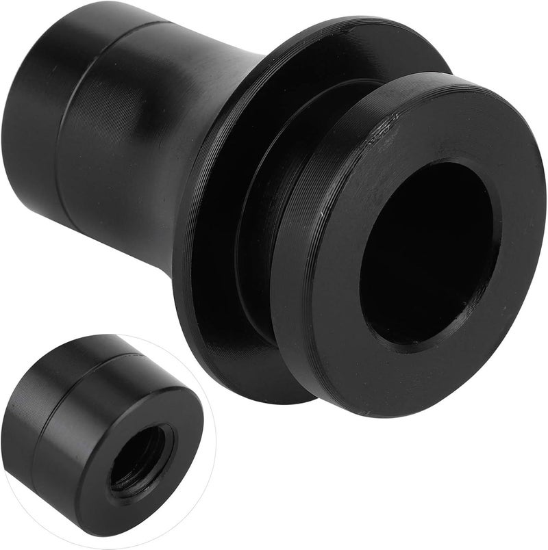 Shift Knob Boot Retainer Adapter, Aluminum Alloy, Universal Fit for Manual Transmission Vehicles Black - Durable Construction, Easy Installation, Compatible with Most Cars (Black) - Image 5