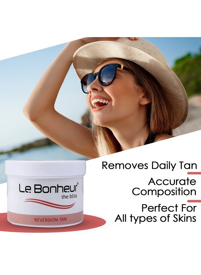 Le Bonheur.. Le Bonheur Reversion Tan Removal And Skin Lightening Natural Exfoliating Cream | Removes Daily Tan | Effective Longer Shelf Life | 400Gm  - Image 4