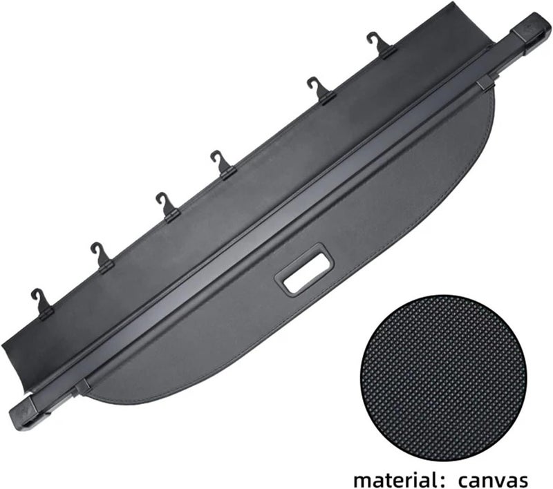 DEMULAX Car Rear Trunk Privacy Curtain for Peugeot 5008 - Image 2