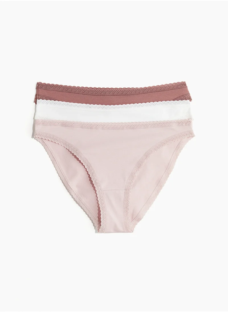 اتش اند ام 3-Pack Cotton Bikini Briefs