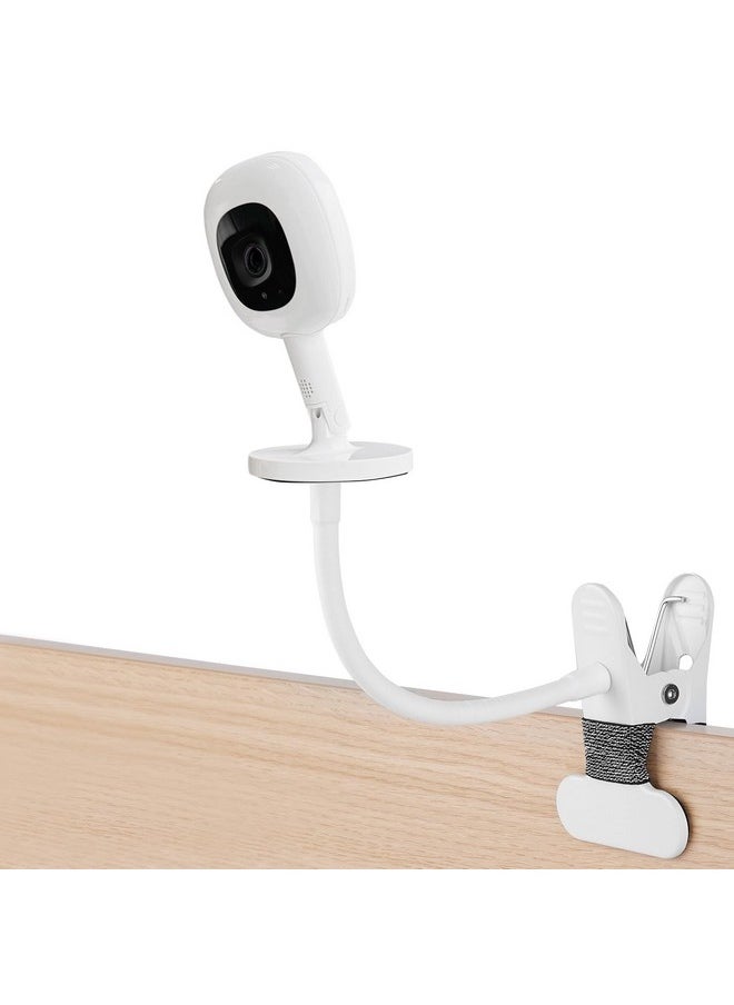 iTODOS Baby Monitor Mount Compatible With Nanit Pro Smart Baby Monitor & Flex Stand Baby Monitor, 8Inches Flexible Arm Monitor Mount,Attach Your Baby Cam Wherever You Like-1Pack  - Image 1