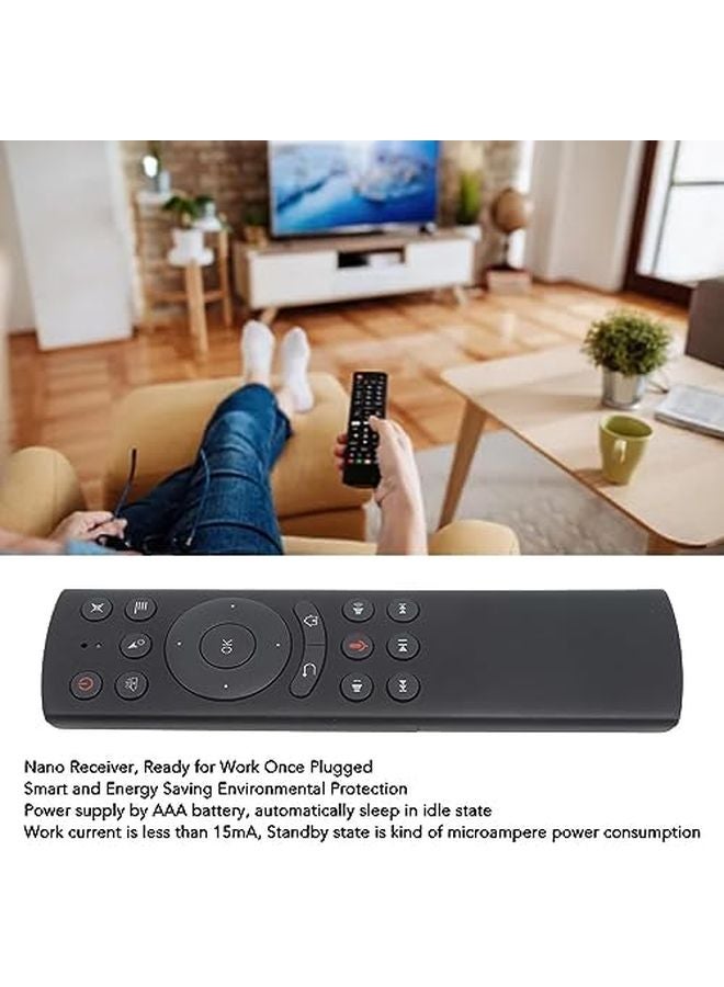 Aramox 2 4G Voice Remote Control with USB Receiver for TV Box PC Projector - Image 4