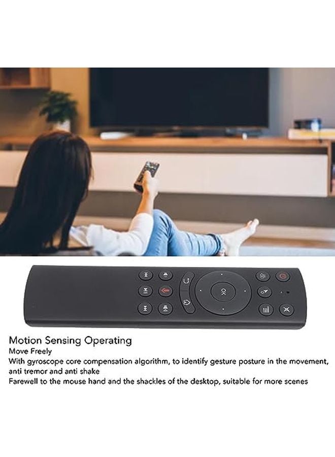 Aramox 2 4G Voice Remote Control with USB Receiver for TV Box PC Projector - Image 5