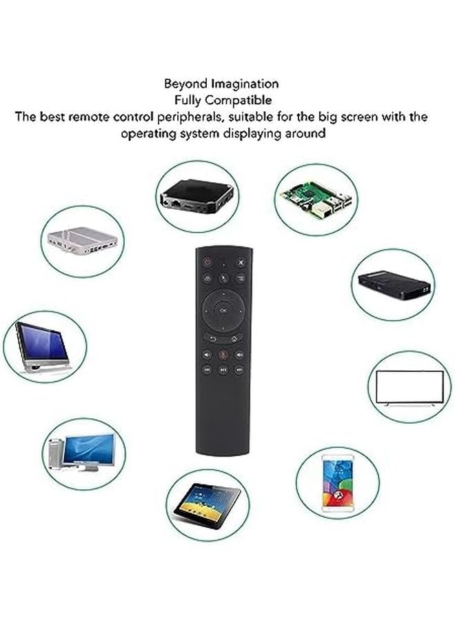 Aramox 2 4G Voice Remote Control with USB Receiver for TV Box PC Projector - Image 3