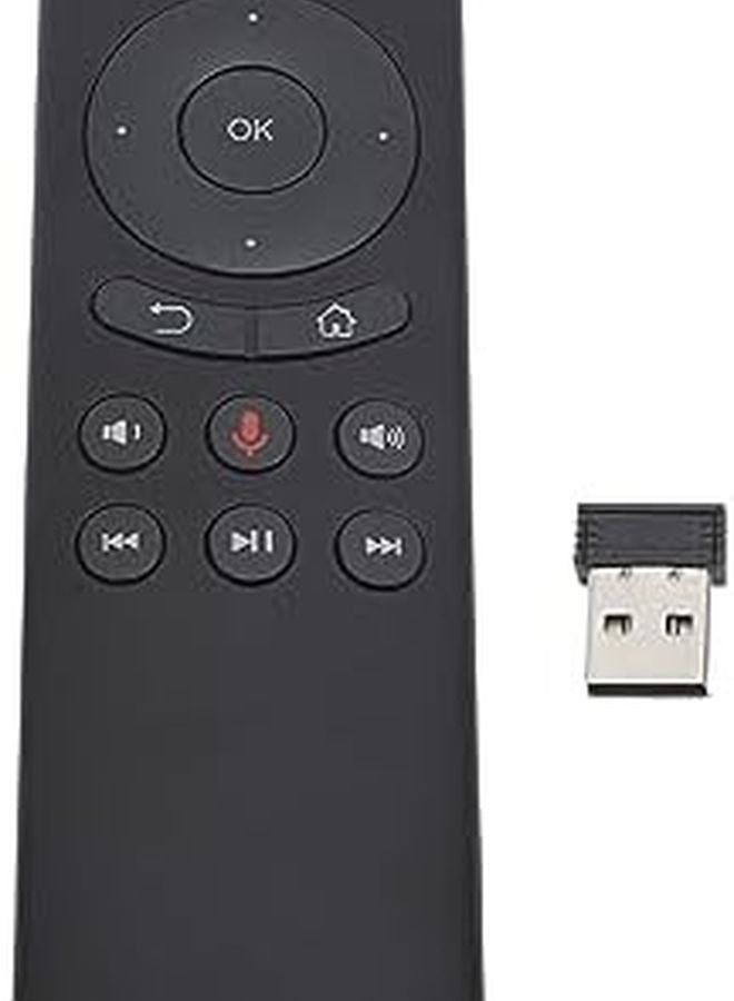 Aramox 2 4G Voice Remote Control with USB Receiver for TV Box PC Projector - Image 2