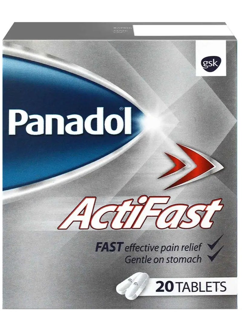 بانادول اكتيفاست 20 قرص
