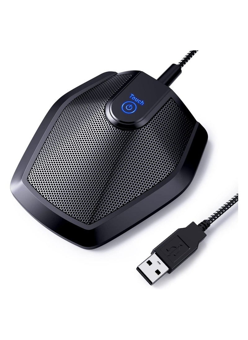 TONOR - Conference USB Microphone, Omnidirectional Condenser PC Mic for Video Conference, Recording, Skype, Online Class, Court Reporter, Plug & Play Compatible with Mac OS X Windows PC Compute - Image 1