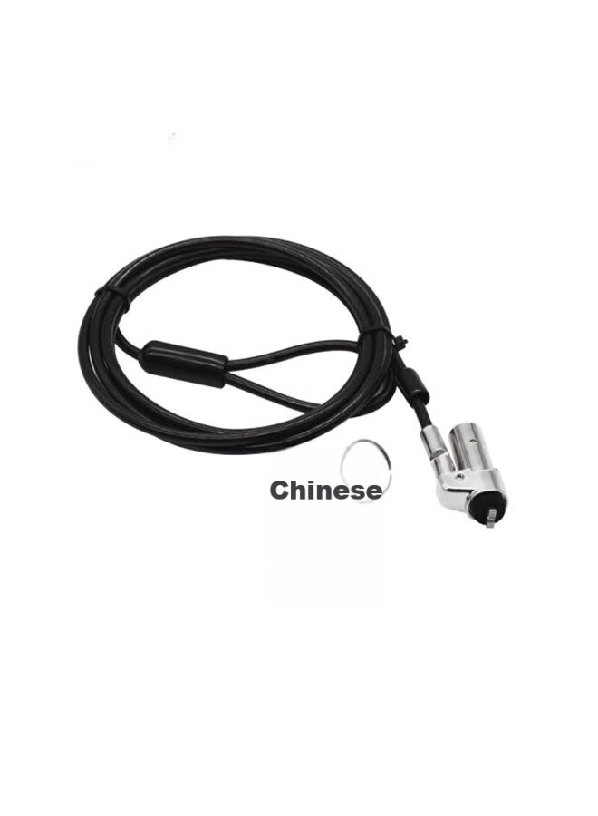 Linkstone Liantuo Hp Laptop Lock, Nano Port Laptop Key Lock, Laptop Security Lock, 2.5*6 Interface, Compatible With Lenovo Thinkpad X Series, Approximately 1.8 Meters - Image 5
