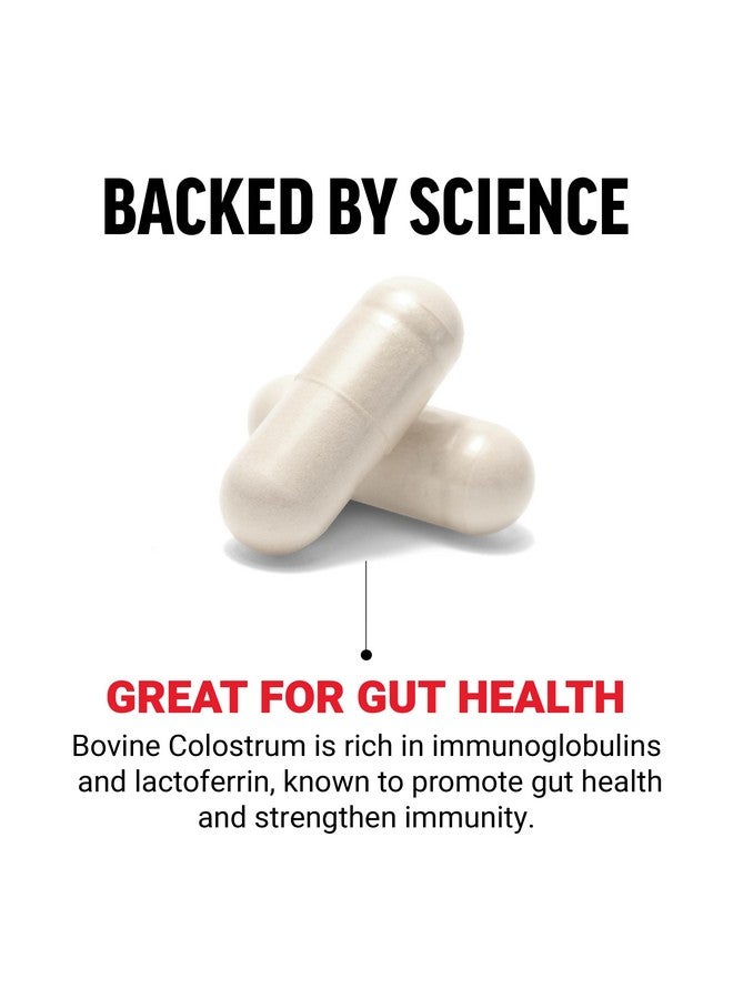 Force Factor مكمل كبسولات كولستروم البقر من FORCE FACTOR مع الغلوبولين المناعي واللاكتوفيرين لدعم صحة الأمعاء والمناعة، خالي من الهرمونات والمضادات الحيوية، مصنوع في الولايات المتحدة الأمريكية، جودة ممتازة، 120 كبسولة - Image 2