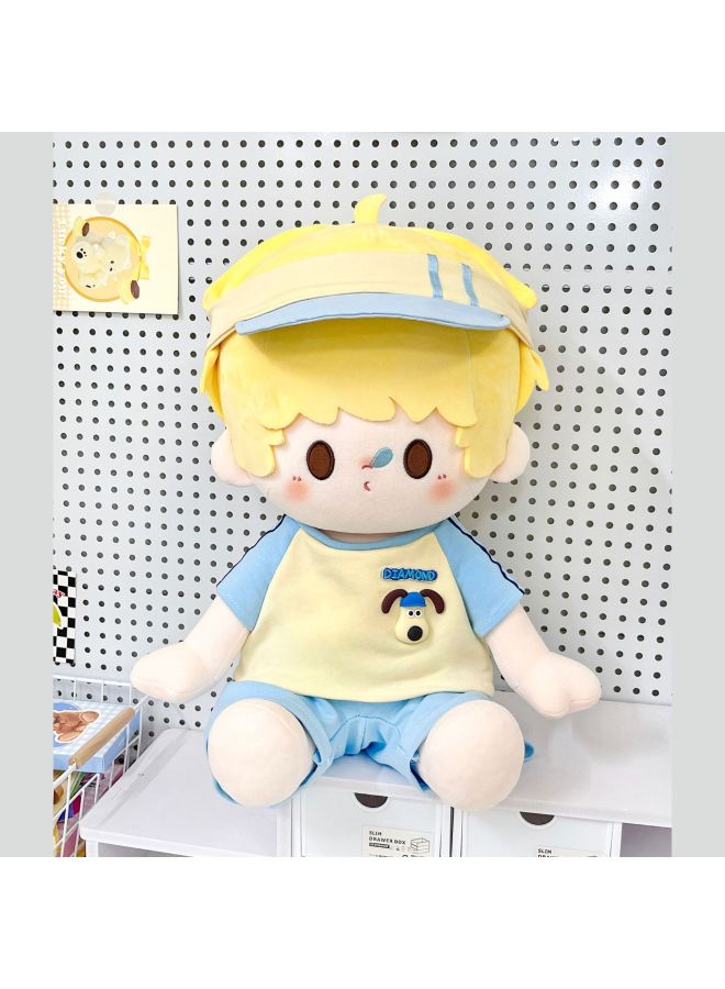 40cm Doll Clothes Chinese Hanfu Pajamas 40cm Cotton Doll Clothes Star Doll Original Design Cross Border-Color:Magic Rabbit Five Points (headdress + Sleeves + Underpants + Main Skirt + Shoes) - Image 4