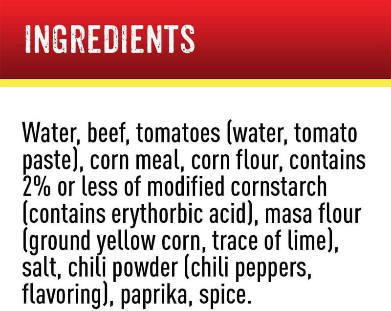 Hormel تاماليس لحم البقر من هورميل في صلصة الفلفل الحار - علب 15 أونصة (8 عبوات) - Image 3