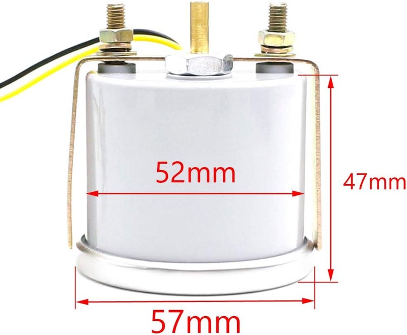 E Support Car 2" 52mm Turbo Boost Gauge Bar Smoke Tint Len Motor Universal - Image 5