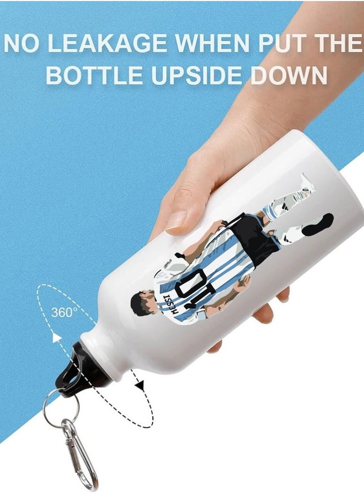 Generic - Football Super Hero Messi WaterFlask Bottle - Gift for Sport fans - Aluminum Insulated Sports Water Bottle 700ml - Image 1
