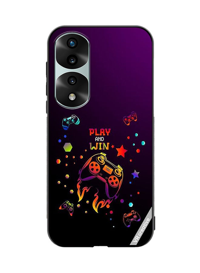 VR CREATIVE Protective Case Cover For Honor 70 Pro plus Play And Win Design Multicolour - Image 1