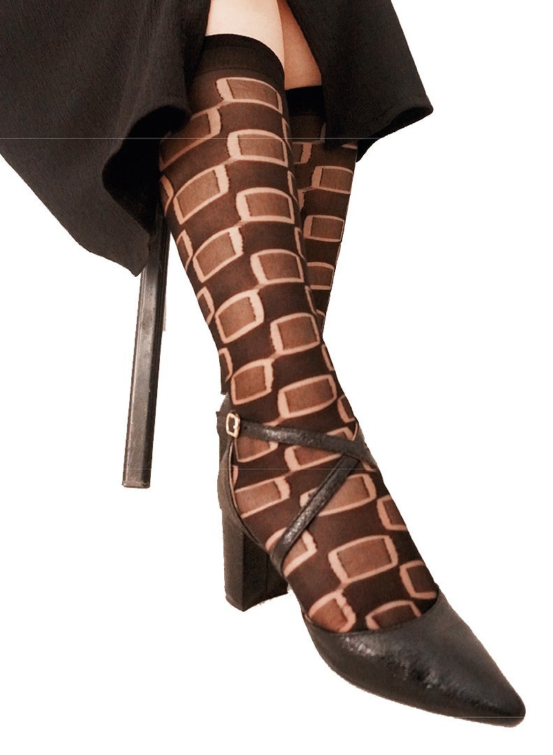 Silvy Silvy ( jacquard knee high code v10 ) 