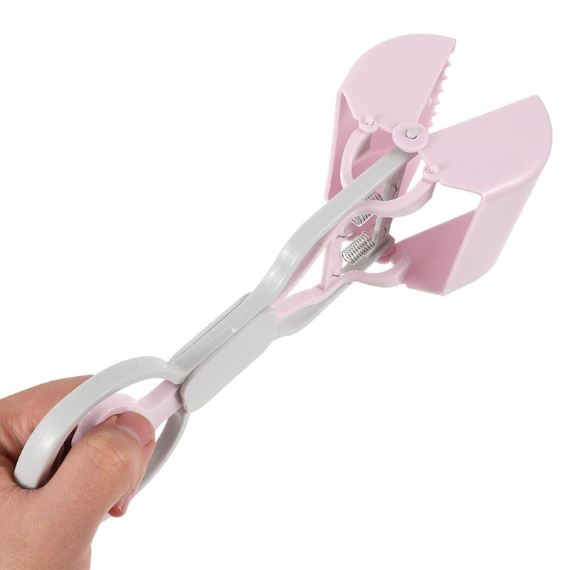 Luxshiny Heavy Duty Dog Pooper Scooper Portable Litter Picker With Handle For Large Medium Dogs Purple - Image 4