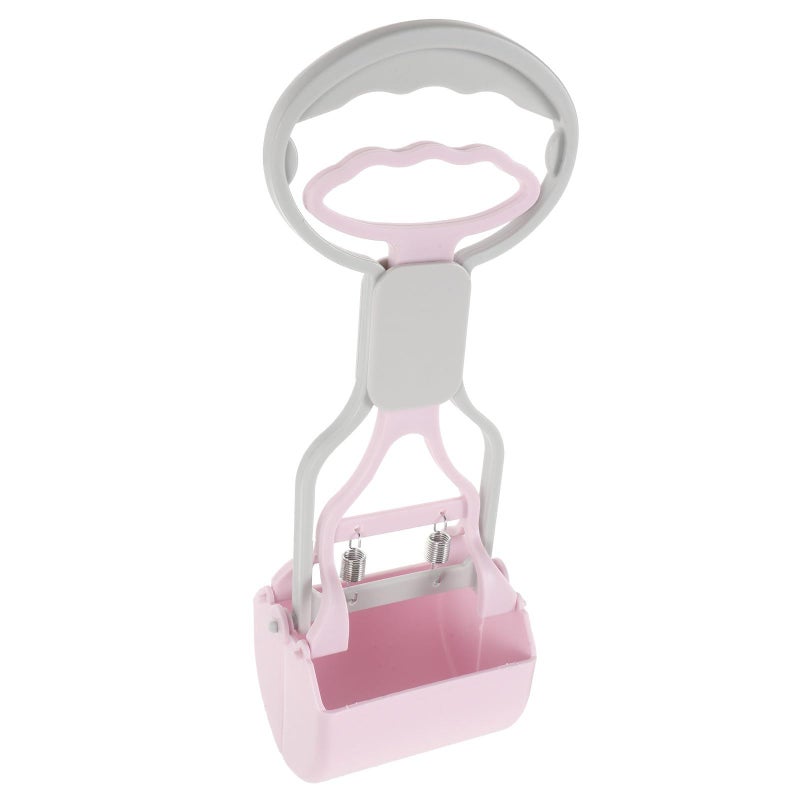 Luxshiny Heavy Duty Dog Pooper Scooper Portable Litter Picker With Handle For Large Medium Dogs Purple - Image 1