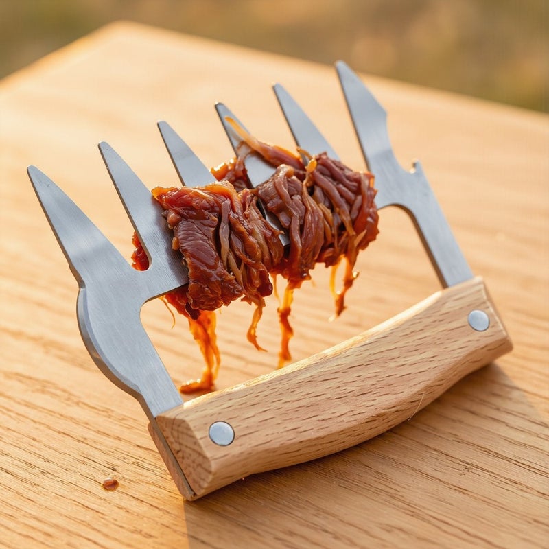 Ultra Durable Heavy Duty Meat Claws Rust Proof No Deform Long Lasting BBQ Shredder - Image 4