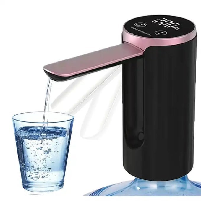 AUTOMATIC WIRELESS WATER CAN DISPENSER PUMPWITH FREE SWITCH PUMPING OR 600ML QUANTITATIVE PUMPING WATER TECHNOLOGYMULTICOLOURED