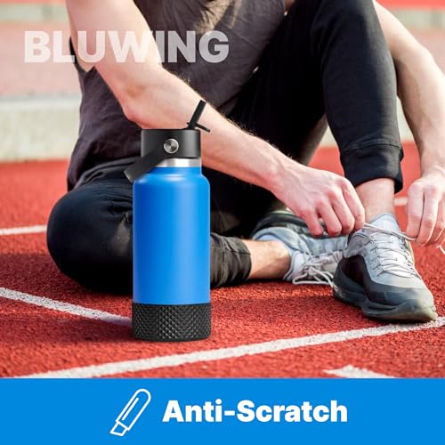 Bluwing Protective Silicone Boot Bottom for 32oz 40oz Hydroflask Water Bottles, Anti-Slip Bottom Sleeve Cover Bumper, NOT for Stanley Tumbler（Pink） - Image 4