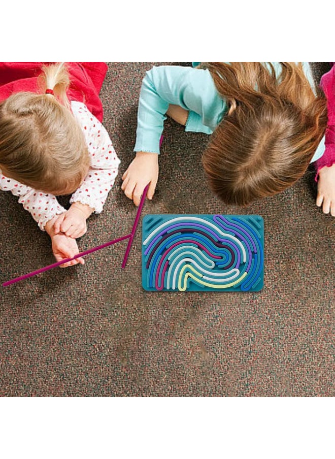 TFIXOL Silicone sensory activity board for children's intelligence development and stress relief  - Image 4