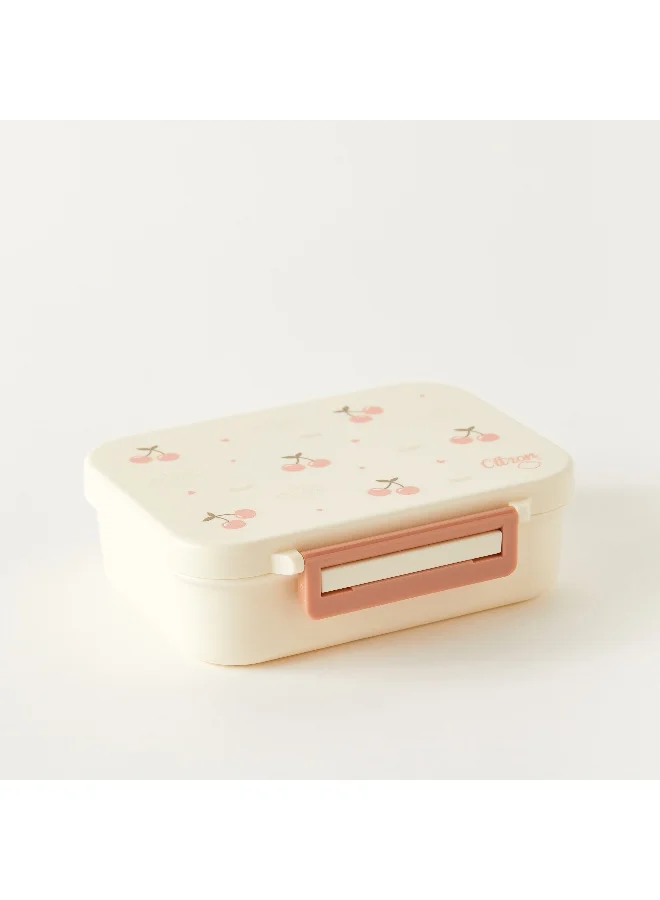 Citron Citron Cherry Print Lunch Box for Kids