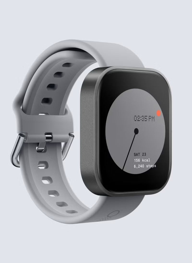 CMF Watch Pro Smartwatch With Bluetooth Calling, AMOLED Display, IP68 Water Resistant, Official Authorization, Ash Grey - Image 1