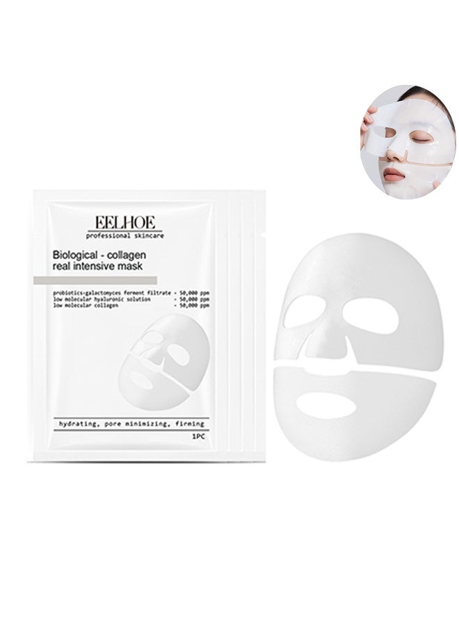 إيلهو بيولوجي - قناع الكولاجين المكثف الحقيقي، قناع الوجه العميق هيدراجلو من سكايند، قناع الوجه بالكولاجين ليلاً، قناع الكولاجين العميق لمقاومة التجاعيد وشد البشرة، قناع النوم المقوي بالكولاجين - Image 1