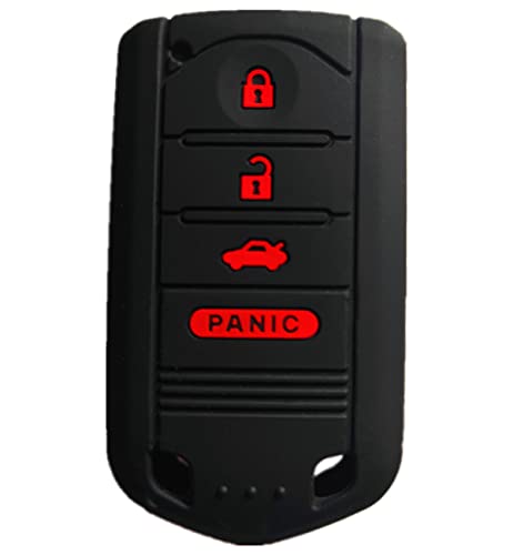 HEARTMEET Smart Key Fob Covers Case Protector Keyless Remote Holder for Acura MDX TL TLX ZDX RDX TSX RL ZD IL M3N5WY8145 Not fit Engine Hold FOB OEM Part Number 267F5WY8145 - Image 1