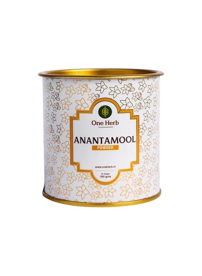 The Indian Chai One Herb - Anantmool Powder 100g (Indian Sarsaparilla) for Full Body Cleanse, Skin Care and Detoxification. - Image 1