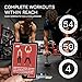 BREAKING LIMITS Workout Cards Deck Body Weight Exercise Cards for Home Workouts Fitness Cards for Men Women Body Deck for Weightlifting Workout Card Games - Image 4