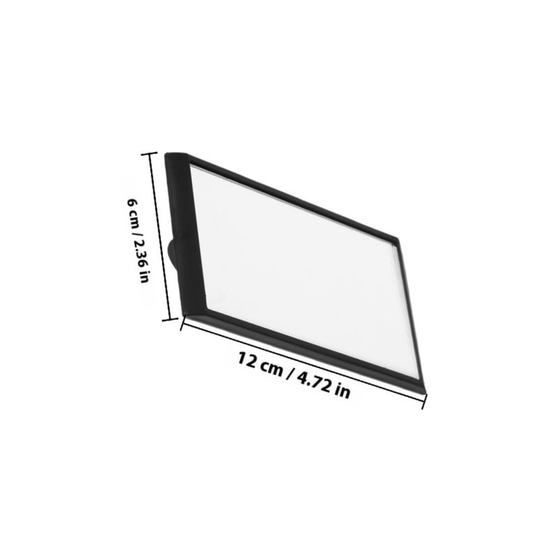 Wide Angle Shatterproof Rearview Safety Mirror For Back Seat Monitoring ABS Frame - Image 3