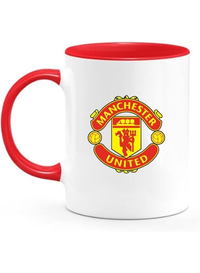 Spoil Your Wall كوب قهوة كريستيانو رونالدو مانشستر يونايتد (أحمر) | 11 أونصة من سبويل يور وول - Image 2