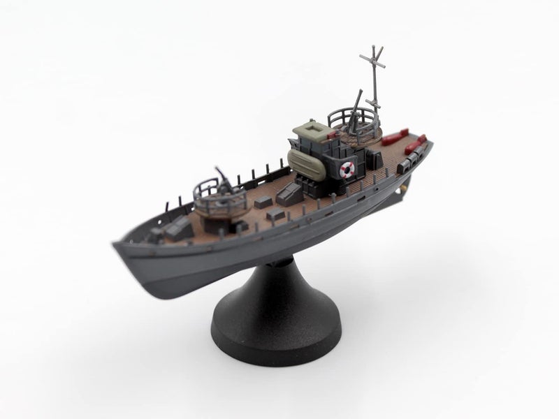 ICM S.018 - Boat Model KFK Kriegsfischkutter, Plastic Millitary Ship WWII German Multi-Purpose Boat - Scale 1:350 - Image 3