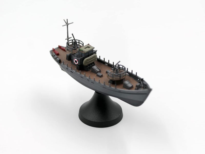 ICM S.018 - Boat Model KFK Kriegsfischkutter, Plastic Millitary Ship WWII German Multi-Purpose Boat - Scale 1:350 - Image 5