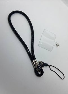 Generic Crystal Rhinestone Lanyard with Key Ring, Diamond Rhinestone, Accent, Phone and Card Holder (15cm)  - Image 1