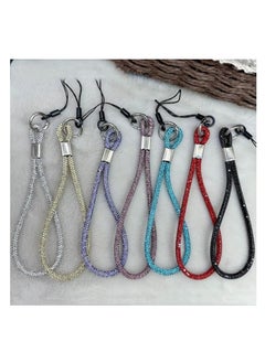 Generic Crystal Rhinestone Lanyard with Key Ring, Diamond Rhinestone, Accent, Phone and Card Holder (15cm)  - Image 3