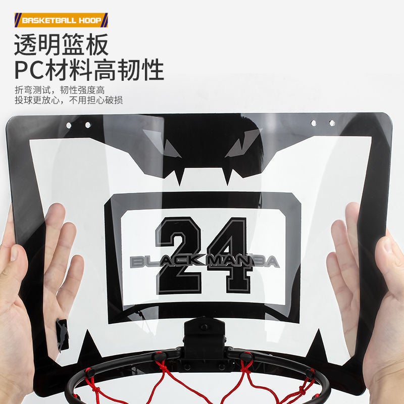 Punch-Free Hanging Wall-Type Foldable Home Basketball Stand Children'S Outdoor Indoor Basketball Frame Toy Factory - Image 4
