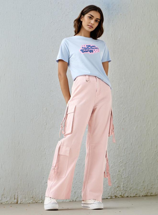 سبلاش فيڤ تيشيرت بطبعة شعار - Image 1