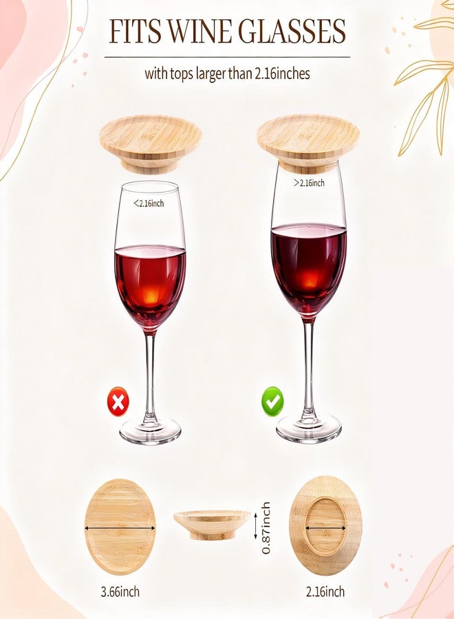 وسيكس مجموعة WSICSE مكونة من 12 قطعة لتزيين أكواب النبيذ والمقبلات، ألواح تقديم صغيرة للمقبلات بحجم 4 بوصات، قواعد أكواب للمقبلات والنبيذ، مناسبة للتجمعات العائلية والمطاعم والحانات. - Image 2