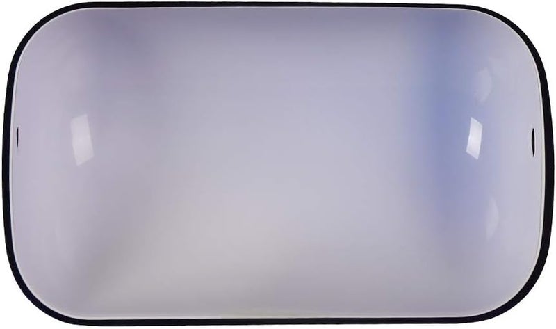 Newrays Glass Bankers Lamp Shade Replacement Cover,L8.85 W5.11 (Blue) - Image 4