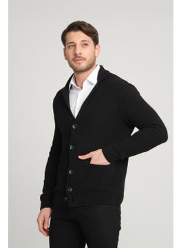 Alexander Gardi V-Neck Buttoned Knit Jacket (E23-6709)  - Image 1